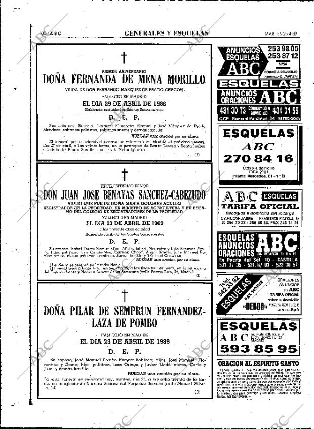 ABC MADRID 25-04-1989 página 100