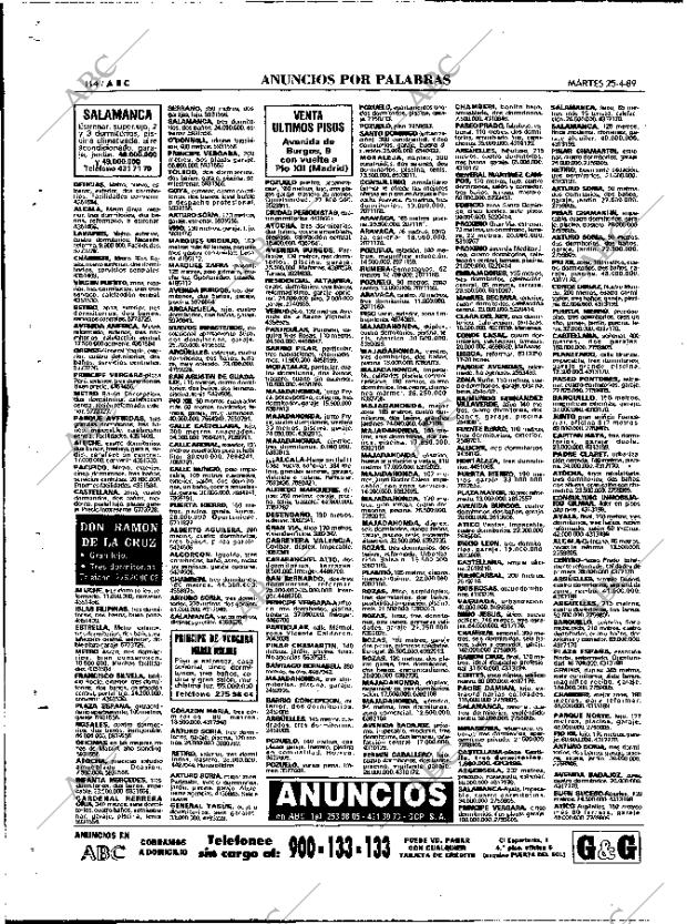 ABC MADRID 25-04-1989 página 114