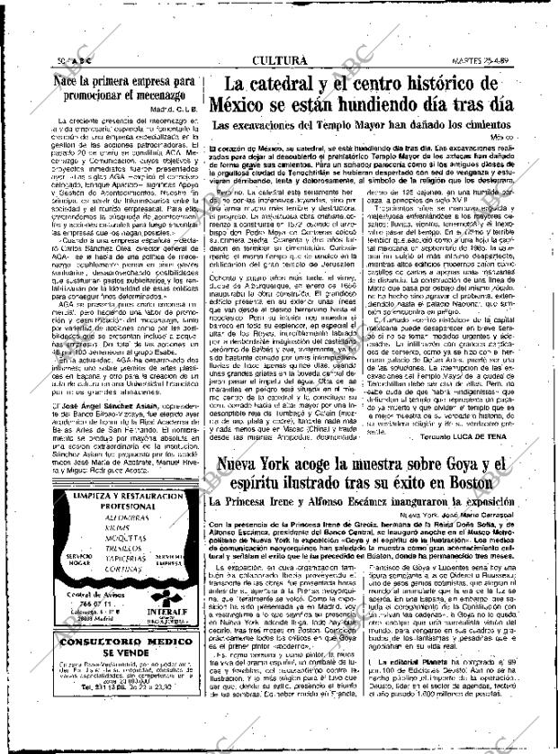 ABC MADRID 25-04-1989 página 50