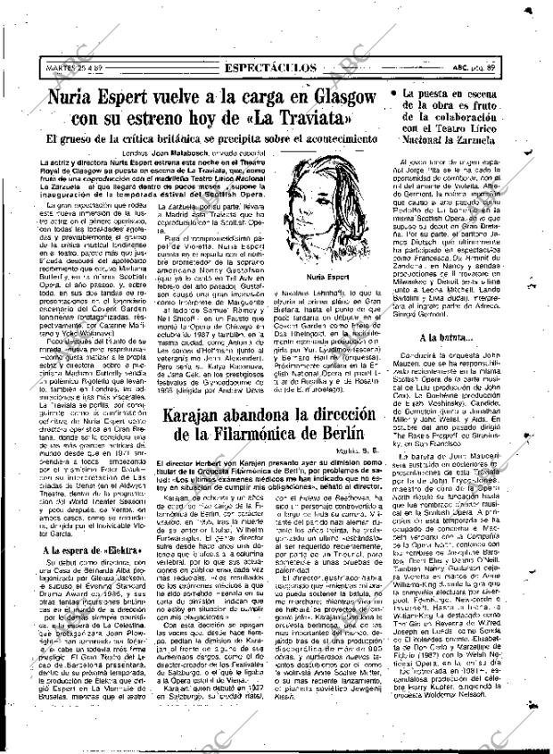 ABC MADRID 25-04-1989 página 89