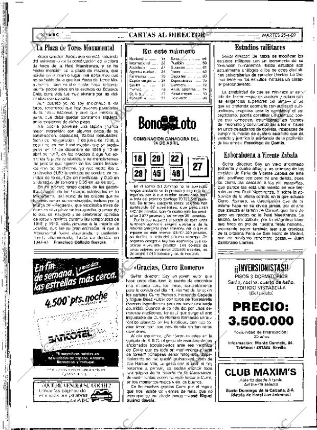 ABC SEVILLA 25-04-1989 página 10