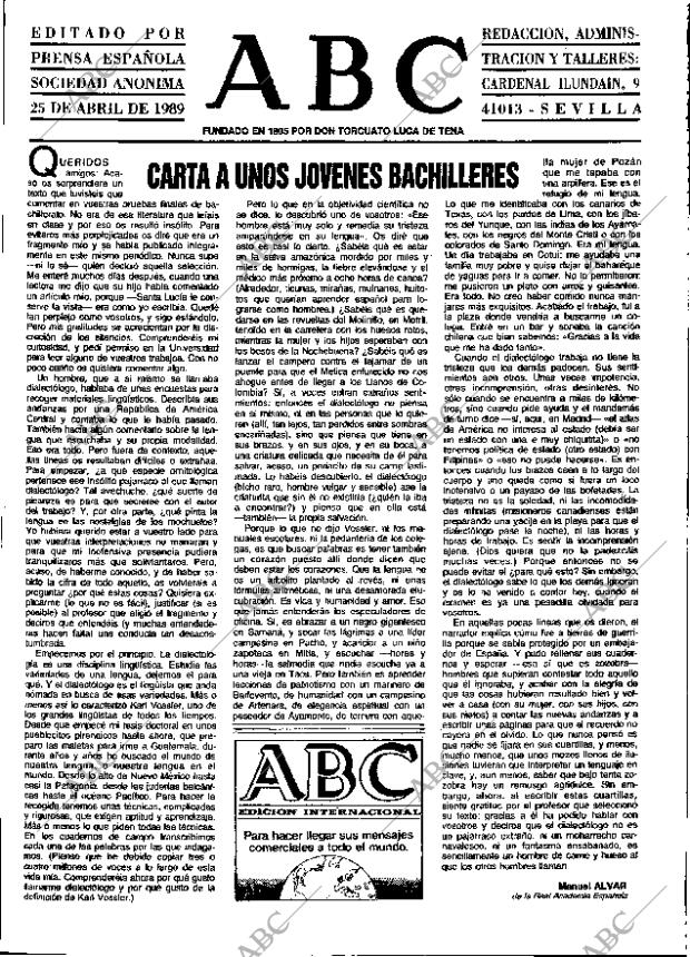 ABC SEVILLA 25-04-1989 página 3