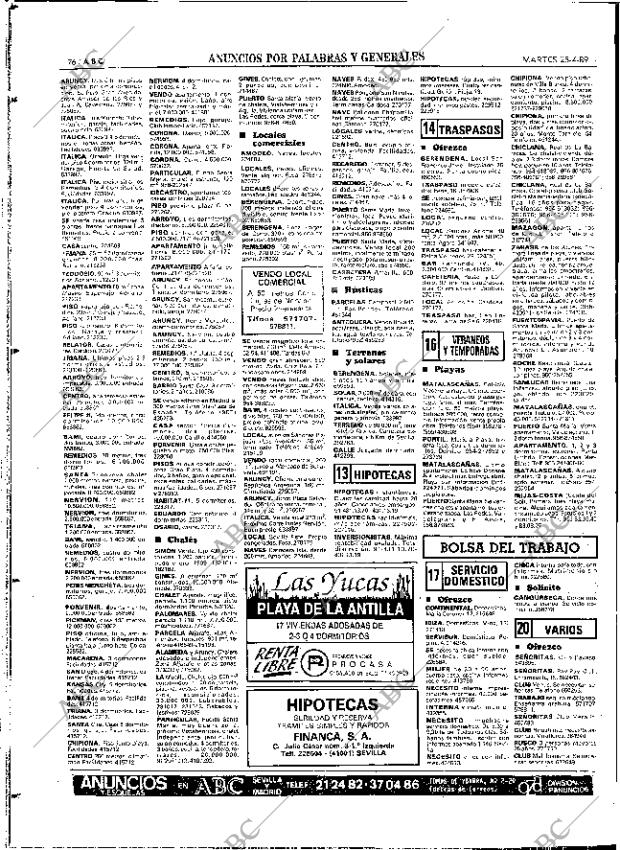 ABC SEVILLA 25-04-1989 página 76