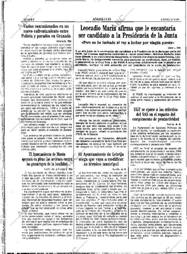 ABC SEVILLA 27-04-1989 página 32