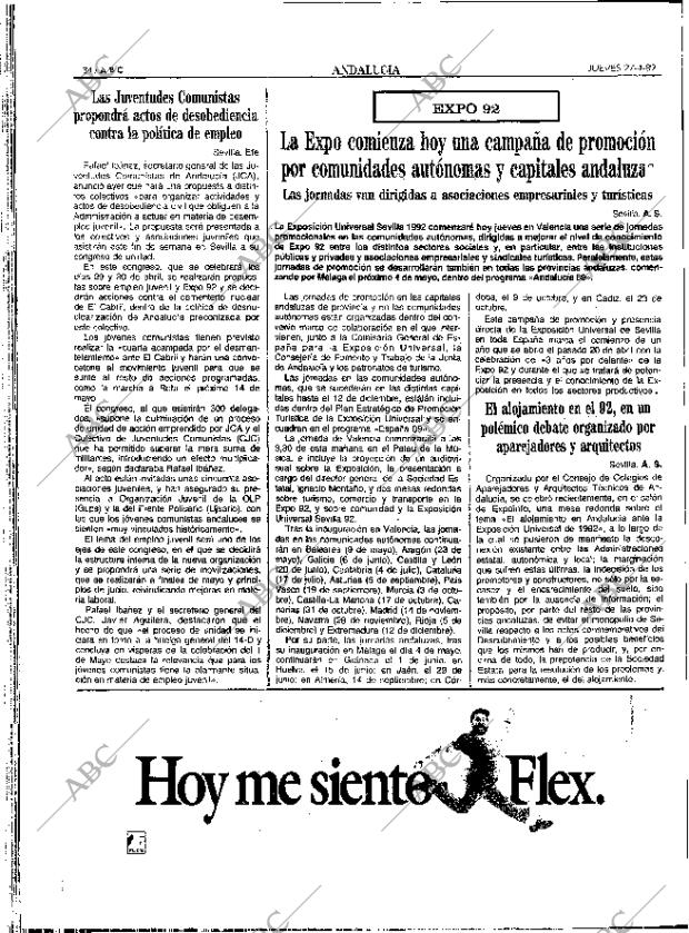 ABC SEVILLA 27-04-1989 página 34