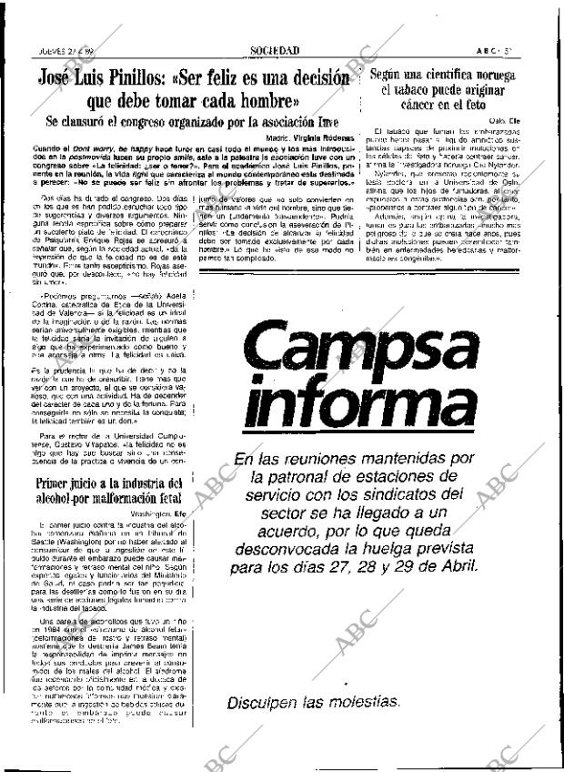 ABC SEVILLA 27-04-1989 página 51