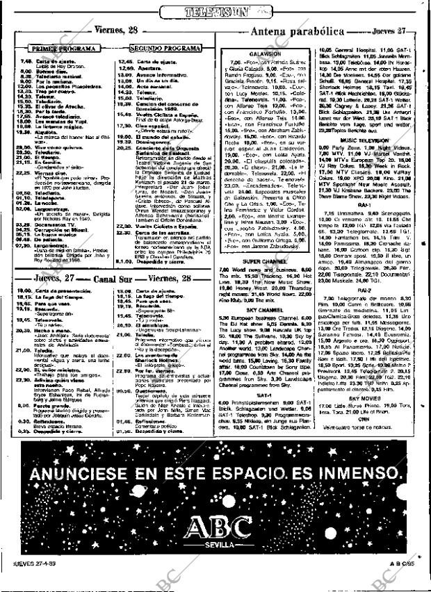 ABC SEVILLA 27-04-1989 página 95