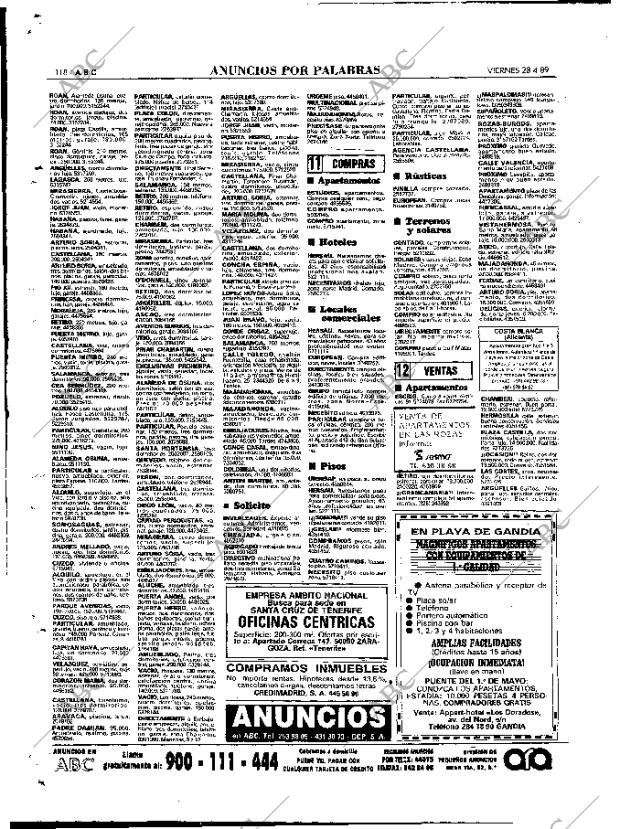 ABC MADRID 28-04-1989 página 118