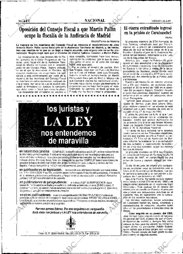 ABC MADRID 28-04-1989 página 30