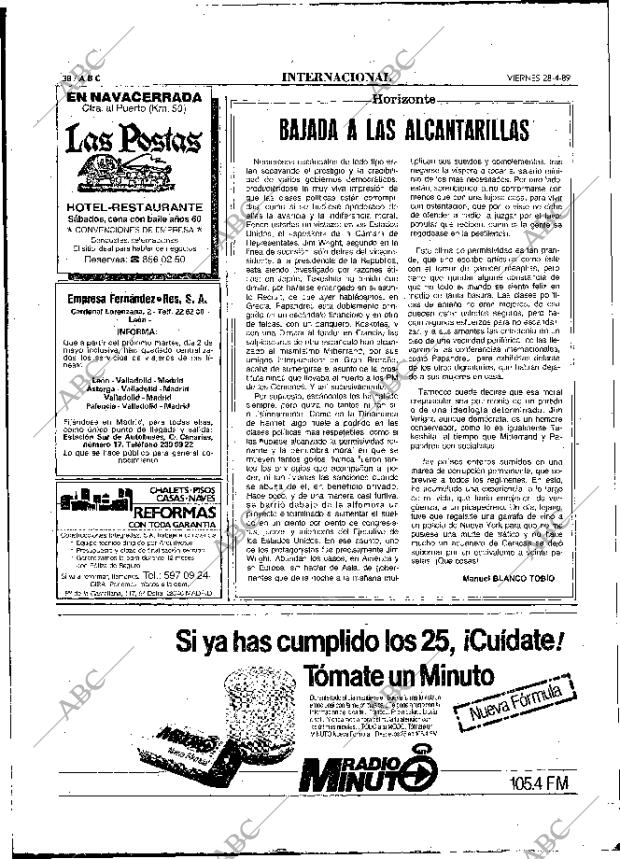 ABC MADRID 28-04-1989 página 38