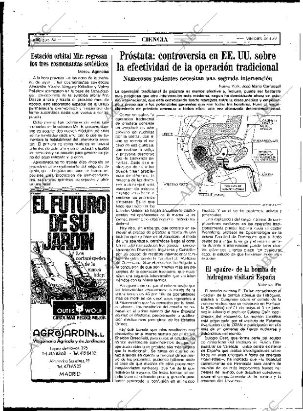 ABC MADRID 28-04-1989 página 54