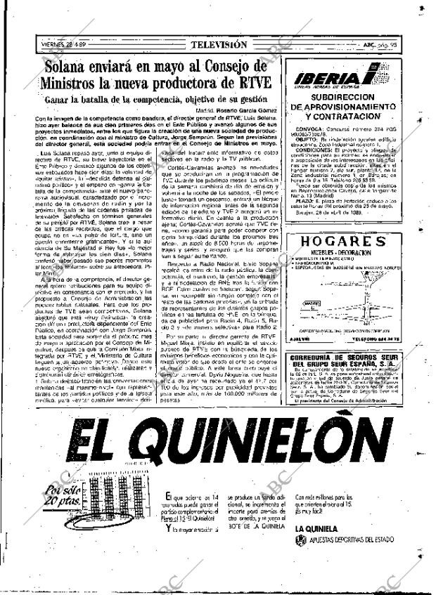 ABC MADRID 28-04-1989 página 95