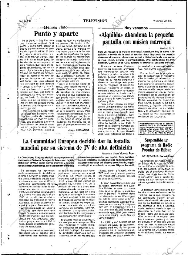 ABC MADRID 28-04-1989 página 96