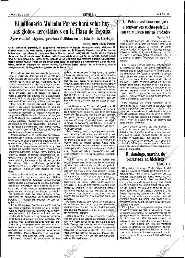 ABC SEVILLA 02-05-1989 página 41