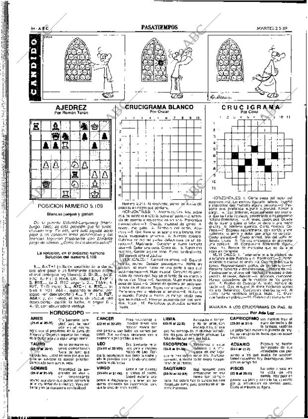 ABC SEVILLA 02-05-1989 página 84