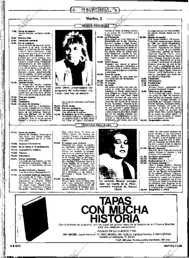 ABC SEVILLA 02-05-1989 página 94