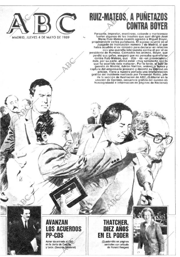 ABC MADRID 04-05-1989 página 1