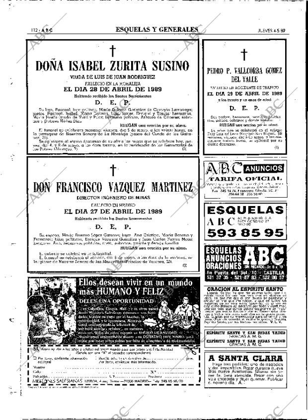 ABC MADRID 04-05-1989 página 112