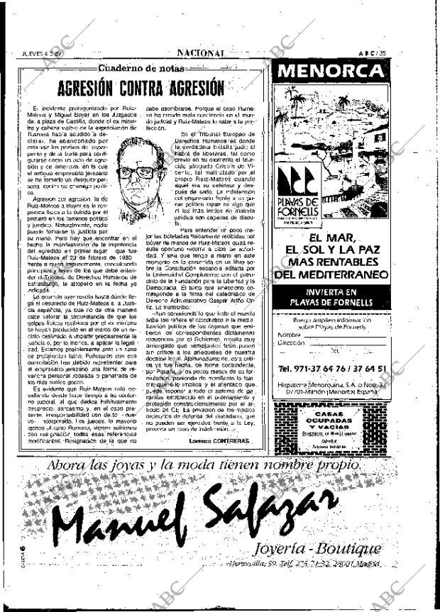 ABC MADRID 04-05-1989 página 35