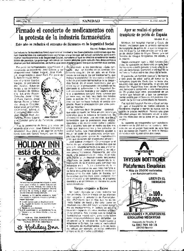 ABC MADRID 04-05-1989 página 66