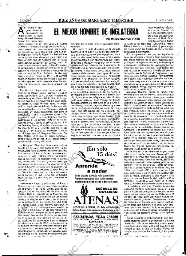 ABC MADRID 04-05-1989 página 74
