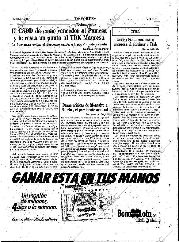 ABC MADRID 04-05-1989 página 91