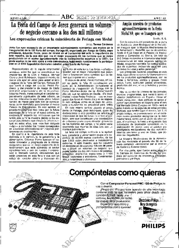 ABC SEVILLA 04-05-1989 página 63