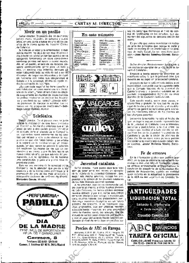 ABC MADRID 05-05-1989 página 22