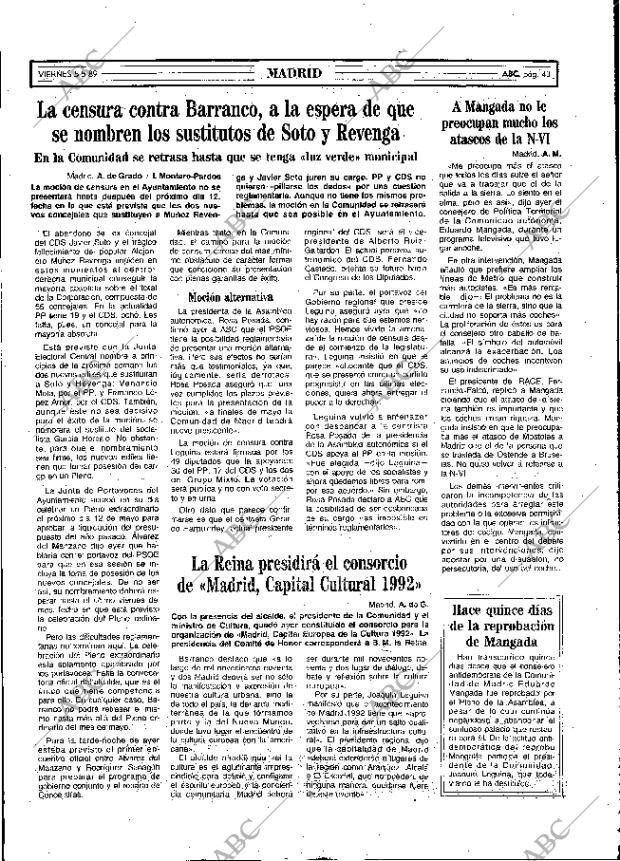 ABC MADRID 05-05-1989 página 43