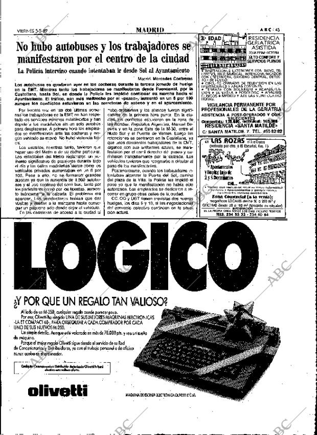 ABC MADRID 05-05-1989 página 45