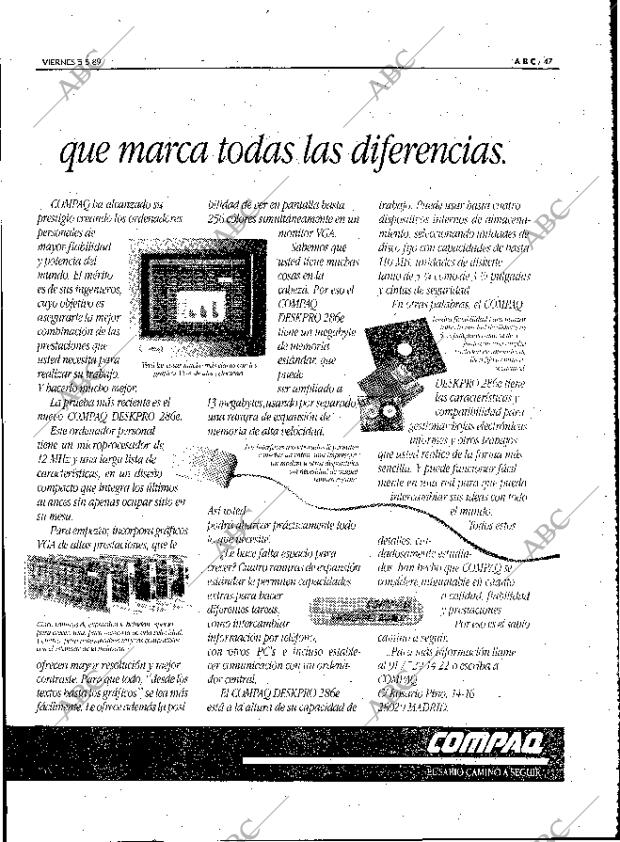 ABC MADRID 05-05-1989 página 47