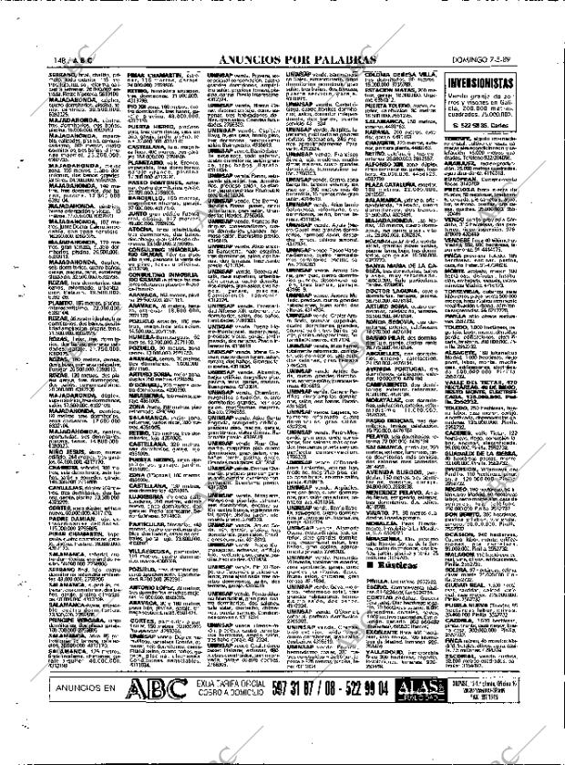ABC MADRID 07-05-1989 página 148