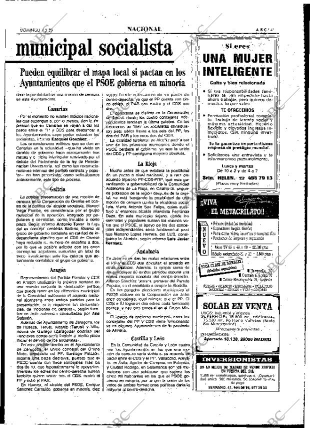 ABC MADRID 07-05-1989 página 41