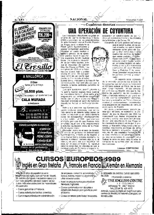 ABC MADRID 07-05-1989 página 46