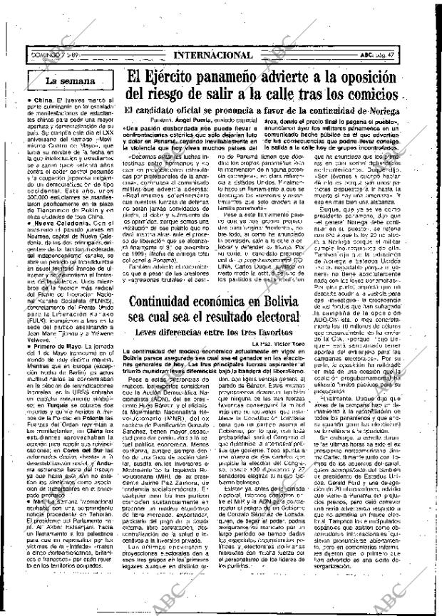 ABC MADRID 07-05-1989 página 47