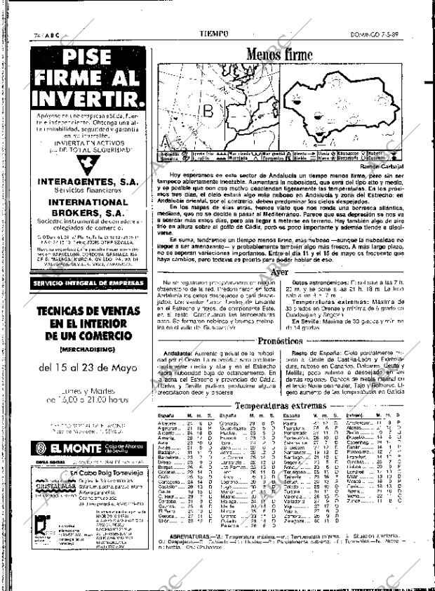 ABC SEVILLA 07-05-1989 página 74