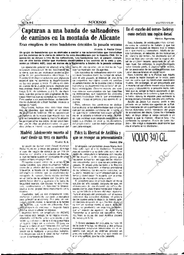 ABC MADRID 09-05-1989 página 62