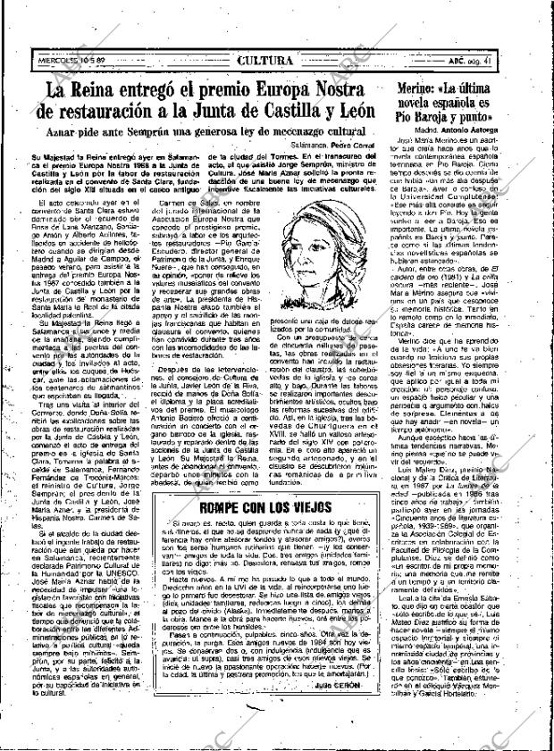 ABC MADRID 10-05-1989 página 41