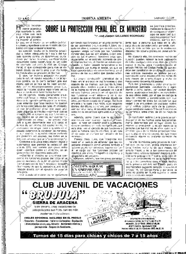 ABC SEVILLA 13-05-1989 página 60