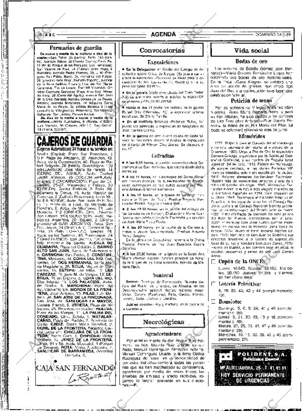 ABC SEVILLA 14-05-1989 página 60