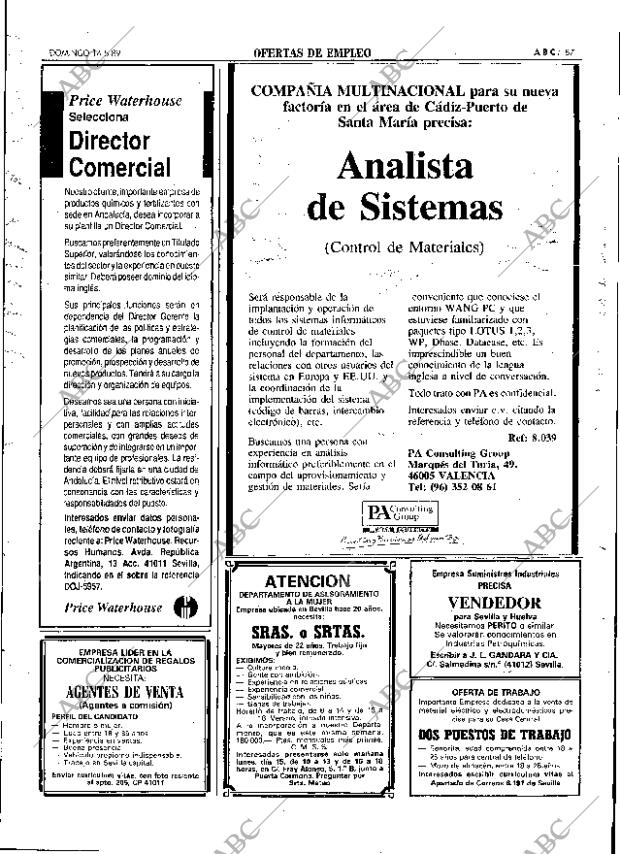 ABC SEVILLA 14-05-1989 página 87