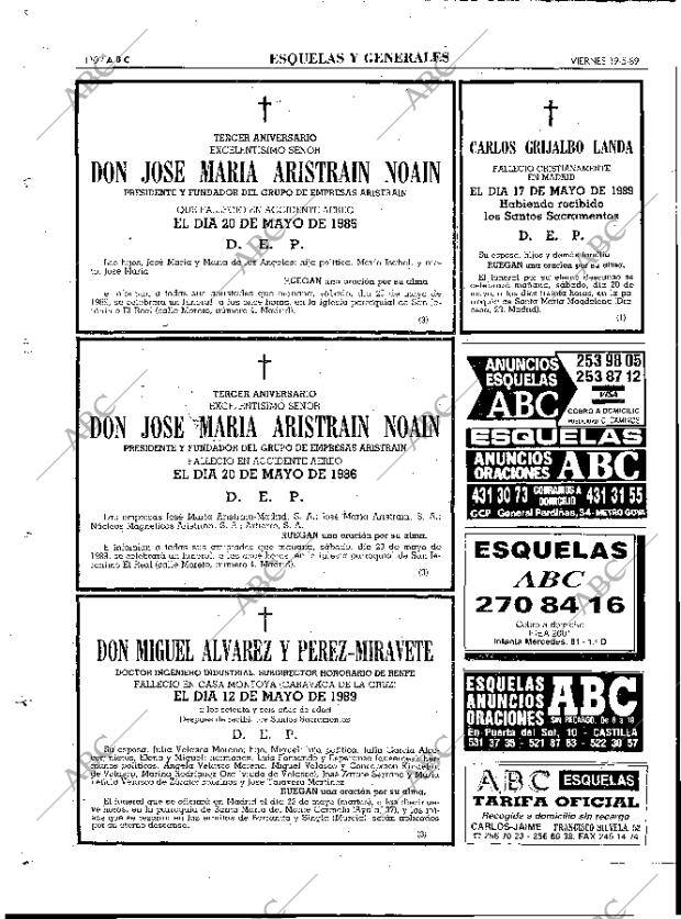 ABC MADRID 19-05-1989 página 110