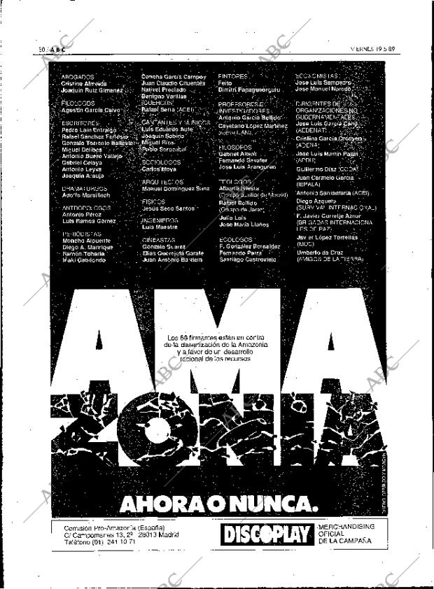 ABC MADRID 19-05-1989 página 50