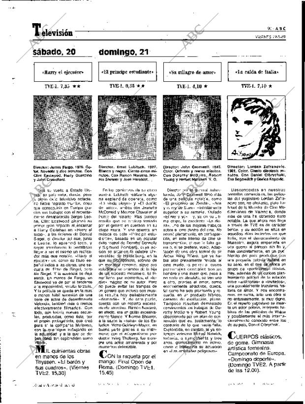 ABC MADRID 19-05-1989 página 90