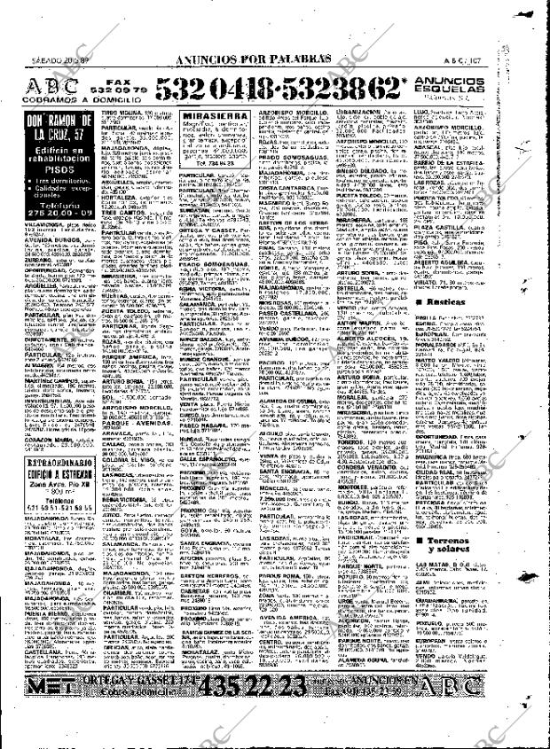 ABC MADRID 20-05-1989 página 107