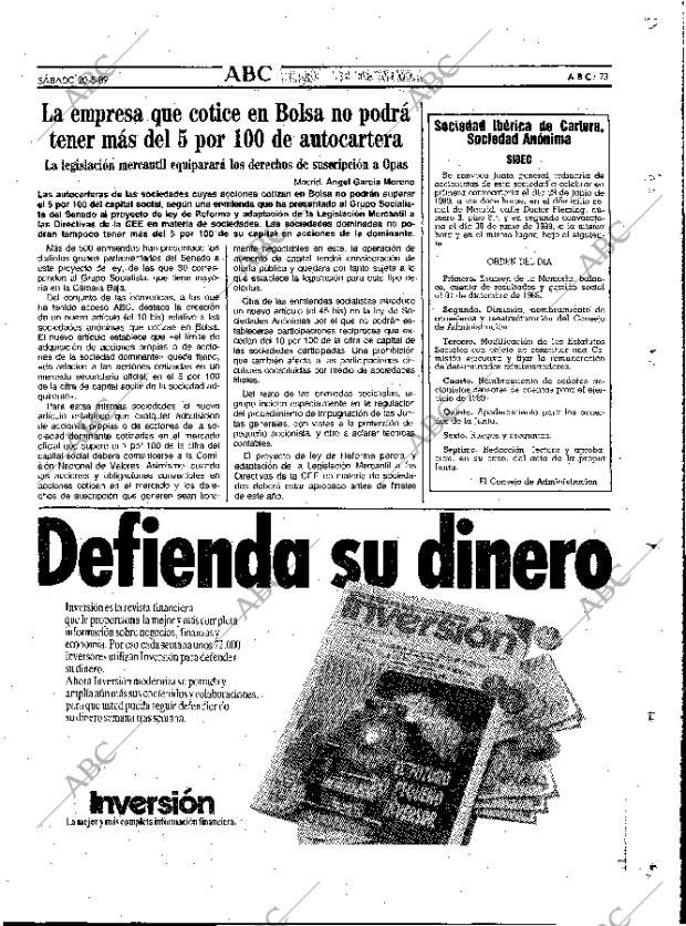 ABC MADRID 20-05-1989 página 73