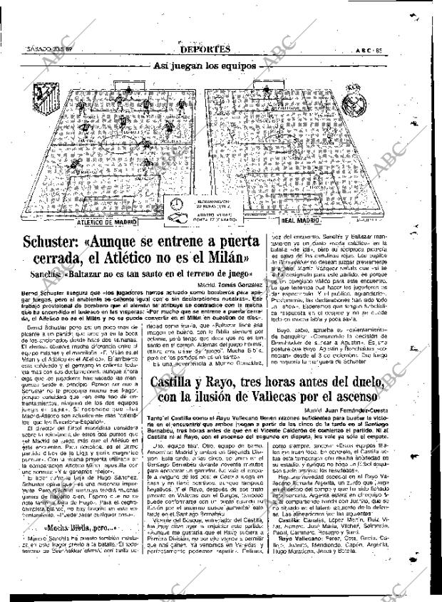 ABC MADRID 20-05-1989 página 85