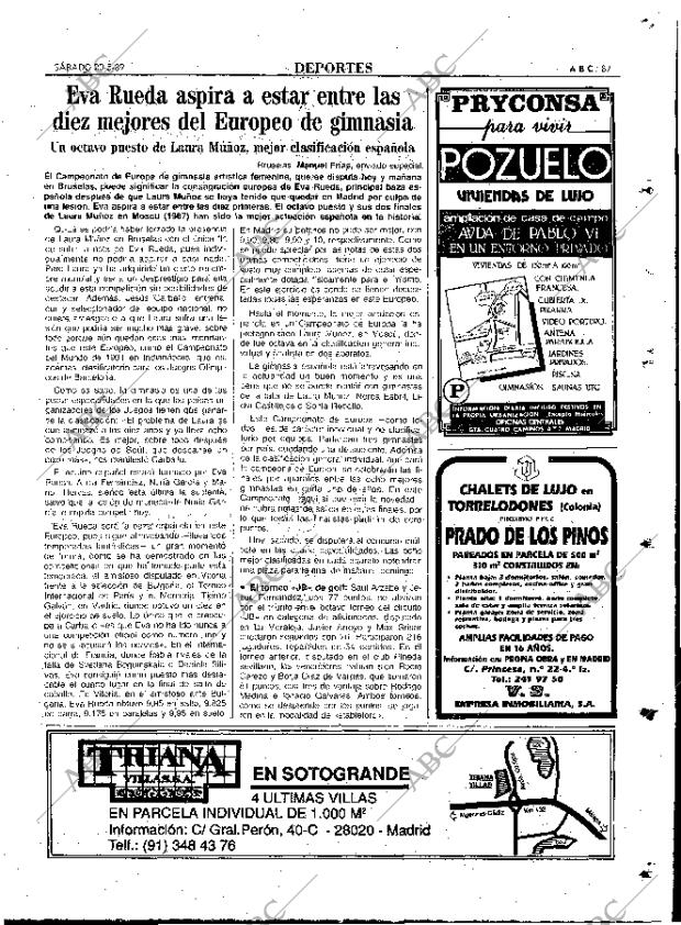 ABC MADRID 20-05-1989 página 87