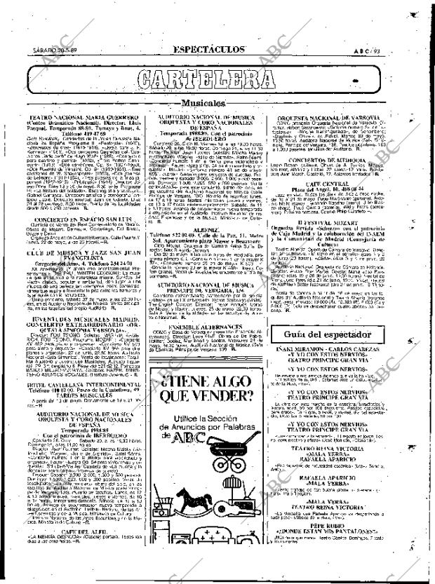 ABC MADRID 20-05-1989 página 93