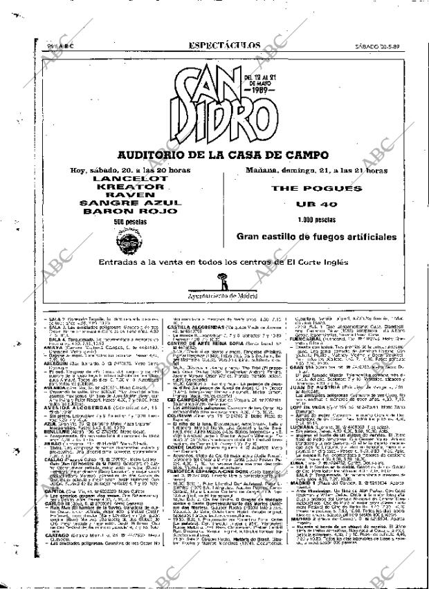 ABC MADRID 20-05-1989 página 96